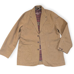 The Territory Ahead Men's Tan Military Field Jacket